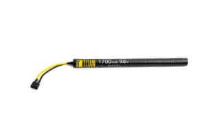 Titan NiMh 1700mAh 9.6v Stick T-Plug (Deans)